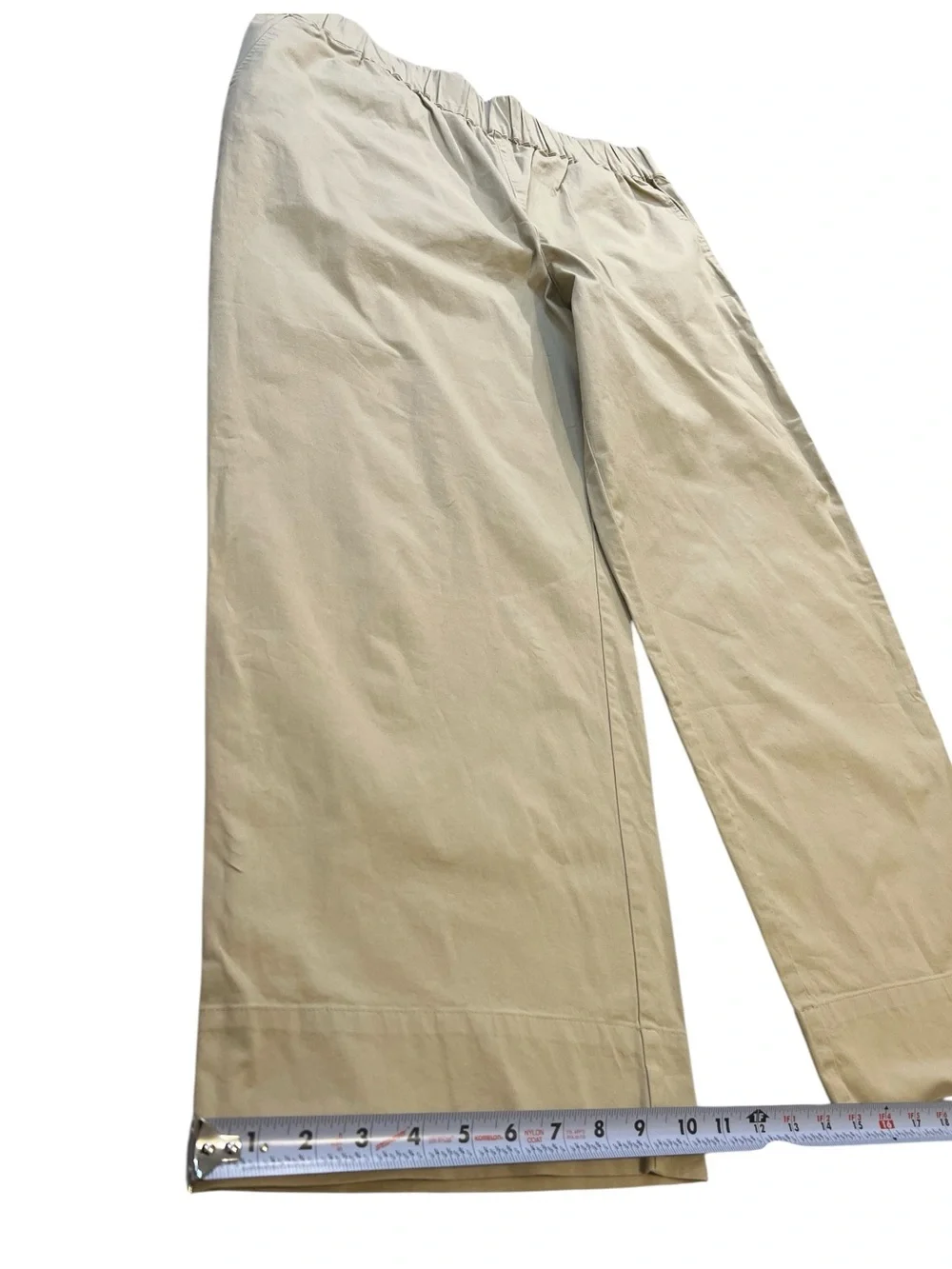 On 34th Core Chino Pant, Straight Leg with Pockets, Color Tan , Size XL - Picture 8 of 13